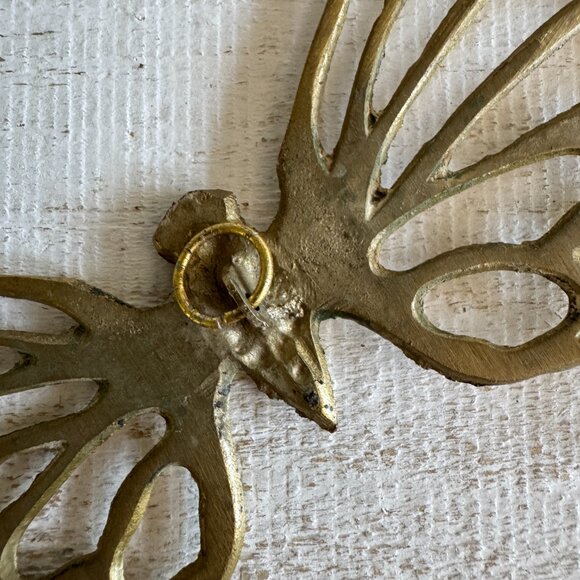 Set of Two Vintage Brass Butterflies - Picture 9 of 10